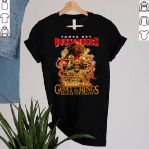 Tampa Bay Buccaneers The Goat Of The Rings Release The Kraken Shirt 2 Shirt, hoodie, sweater, long sleeve and tank top