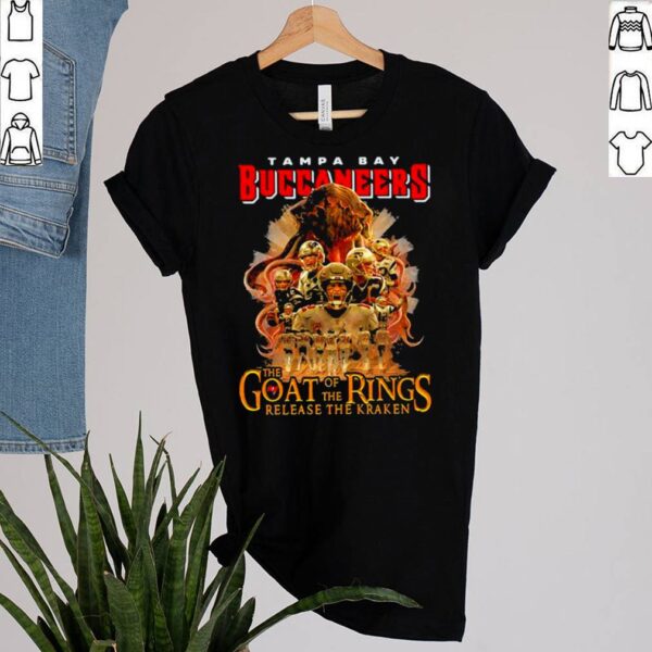 Tampa Bay Buccaneers The Goat Of The Rings Release The Kraken Shirt