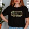 The Legend Has Retired Army Veteran- US Army Retired Camouflage T-Shirt