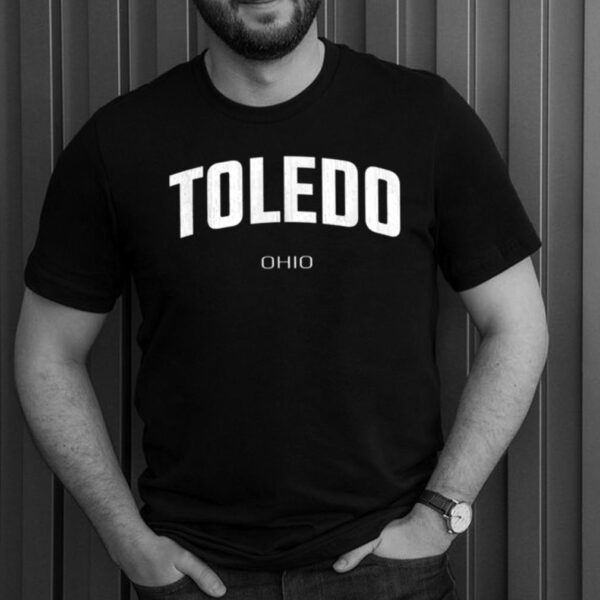 Toledo Ohio OH vintage state Athletic shirt