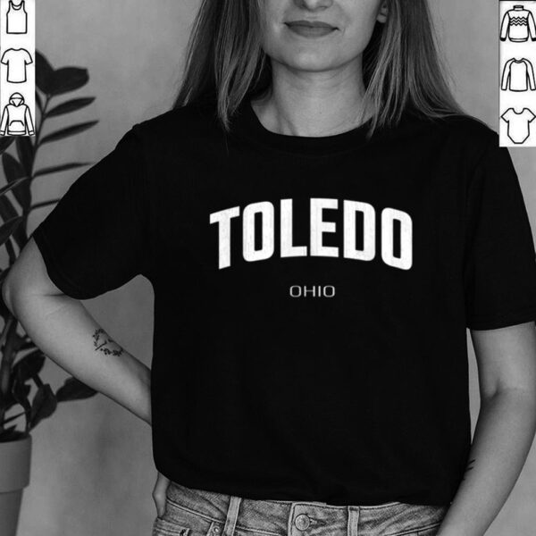 Toledo Ohio OH vintage state Athletic shirt