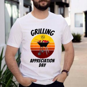 Vintage Grilling AppreciaVintage Grilling Appreciation Day BBQ Meat Shirttion Day BBQ Meat Shirt