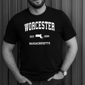 Worcester Massachusetts MA Vintage Athletic shirt