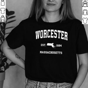 Worcester Massachusetts MA Vintage Athletic shirt