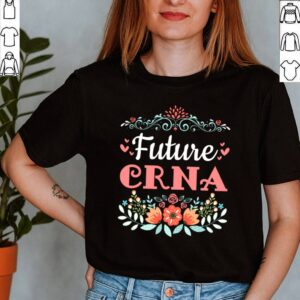 CRNA Nurse Anesthetist Anesthesiologist RN Floral shirt