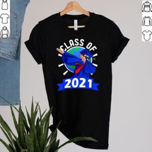 Class of 2021 graduation day dabbing boy shirt