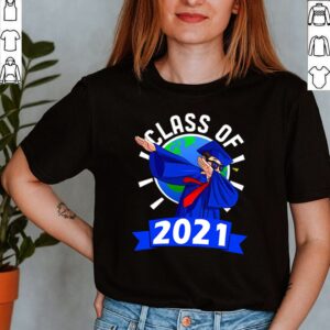 Class of 2021 graduation day dabbing boy shirt