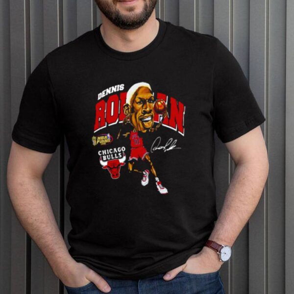 Dennis Rodman Chicago Bulls signature hoodie, sweater, longsleeve, shirt v-neck, t-shirt