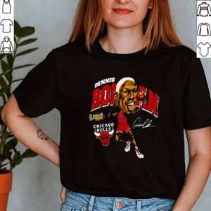 Dennis Rodman Chicago Bulls signature shirt