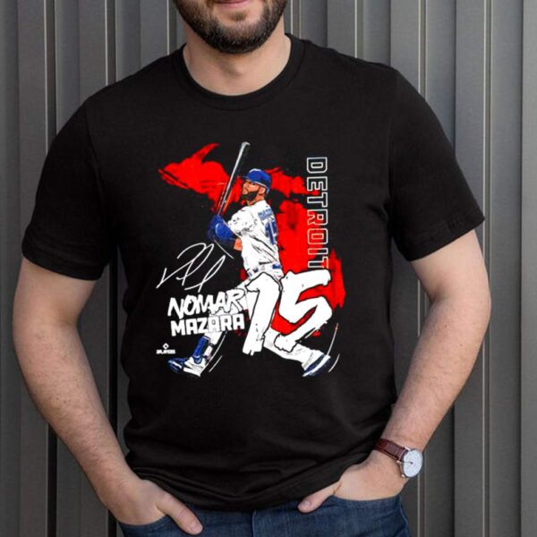 Detroit Baseball Nomar Mazara signature shirt