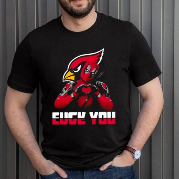 Eucy You Love Deadpool Arizona Cardinals Logo Shirt