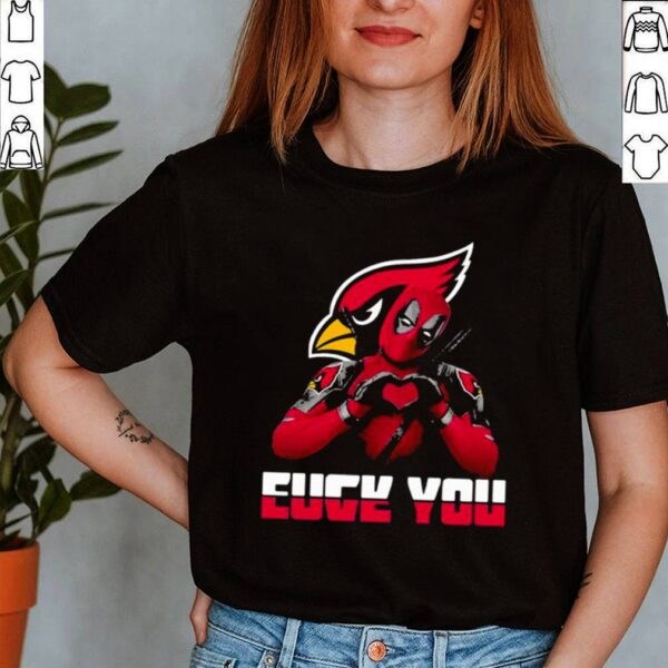 Eucy You Love Deadpool Arizona Cardinals Logo Shirt