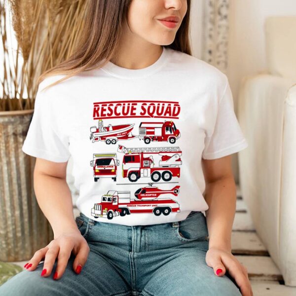 Fire truck rescue squad hoodie, sweater, longsleeve, shirt v-neck, t-shirt 3