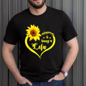 Happiness Is Being A Lela Sunflower Grandma Cute hoodie, sweater, longsleeve, shirt v-neck, t-shirt