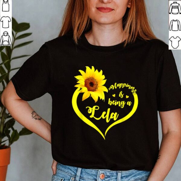 Happiness Is Being A Lela Sunflower Grandma Cute hoodie, sweater, longsleeve, shirt v-neck, t-shirt