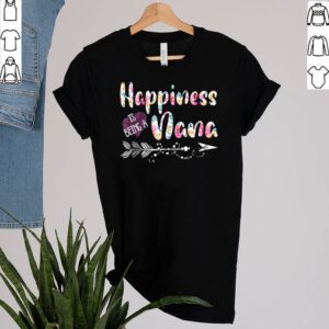 Happiness Is Being A Nana Shirt Cute Grandma shirt