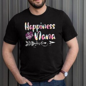 Happiness Is Being A Nana Shirt Cute Grandma hoodie, sweater, longsleeve, shirt v-neck, t-shirt