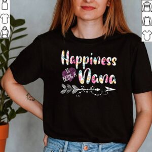 Happiness Is Being A Nana Shirt Cute Grandma shirt