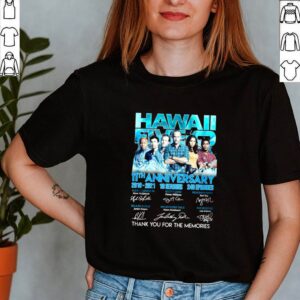 Hawaii Five R 11th anniversary 2010 2021 10 seasons 240 episodes signature shirt