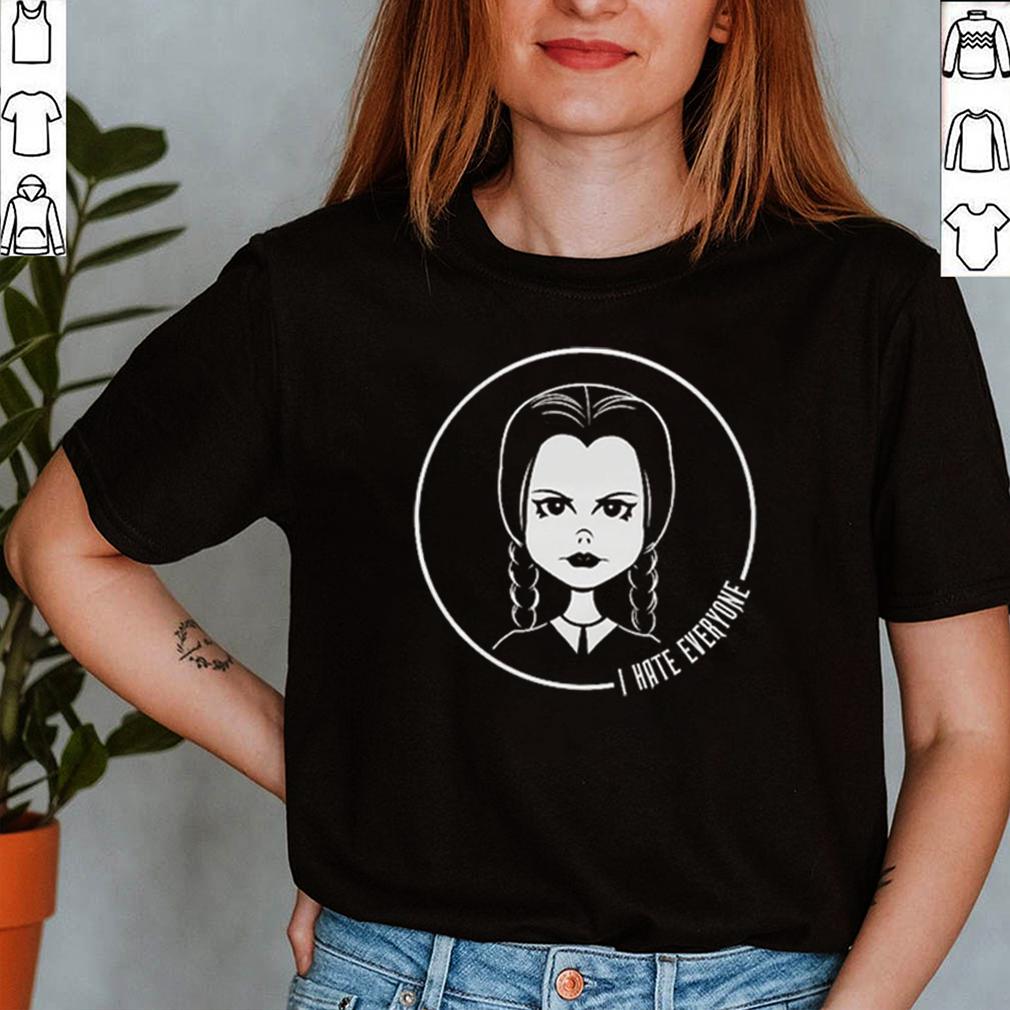 I hate everyone Girl shirt 4 I hate everyone Girl shirt Shirt, hoodie, sweater, long sleeve and tank top