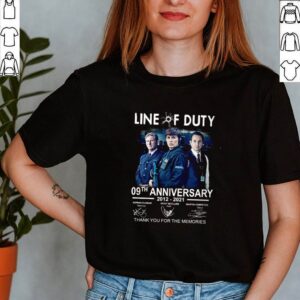 Line-of-Duty-09th-anniversary-2012-2021-thank-you-for-the-memories-signature-shirt