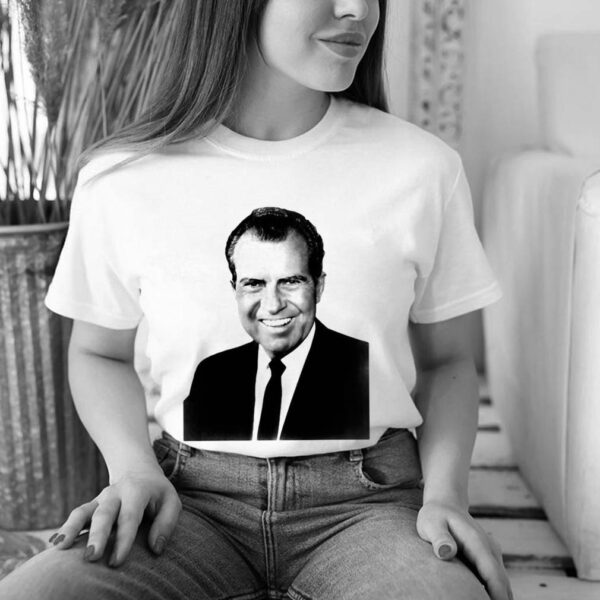 President Richard Nixon Portrait Funny Conservative T hoodie, sweater, longsleeve, shirt v-neck, t-shirt