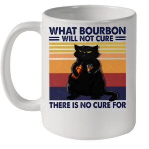 Black cat what bourbon will not cure there is no cure for vintage shirt