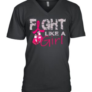 Breast Cancer fight like a girl hoodie, sweater, longsleeve, shirt v-neck, t-shirt