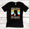 Coffee Spelled Backwards Is Eeffoc I Dont Give Eeffoc Until Ive Had My Coffee Cat Vintage Shirt