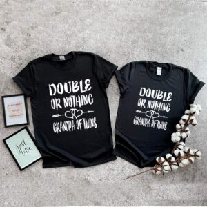 Double Or Nothing Grandpa Of Twins hoodie, sweater, longsleeve, shirt v-neck, t-shirt