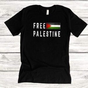 Free Gaza Palestine Flag Shirt