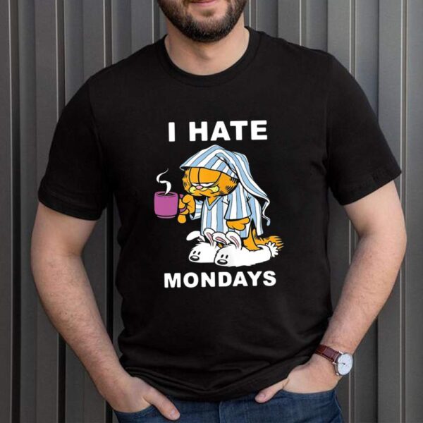 Garfield I Hate Mondays Coffee Garfield Shirt