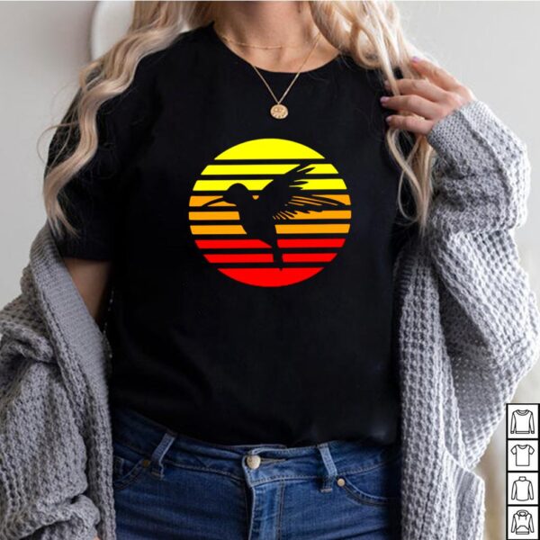 Hummingbird Design Retro And Vintage Style 80S And 70S Vintage T hoodie, sweater, longsleeve, shirt v-neck, t-shirt 2