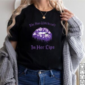 Lips She Has Witchcraft In Her T hoodie, sweater, longsleeve, shirt v-neck, t-shirt 2