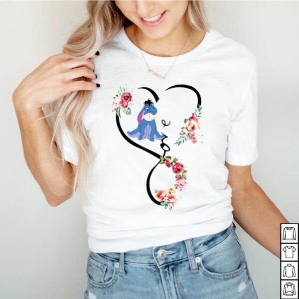 Love Eeyore Flower Shirt