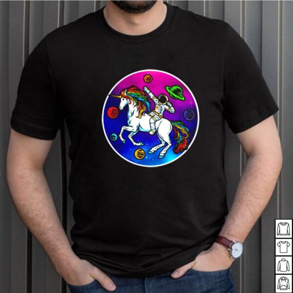 Pride in space Astronaut riding unicorn hoodie, sweater, longsleeve, shirt v-neck, t-shirt