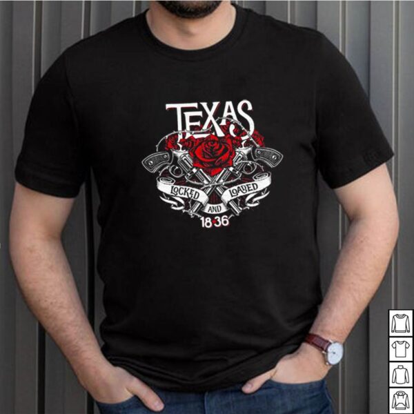 Texas locked and loaded 1836 hoodie, sweater, longsleeve, shirt v-neck, t-shirt