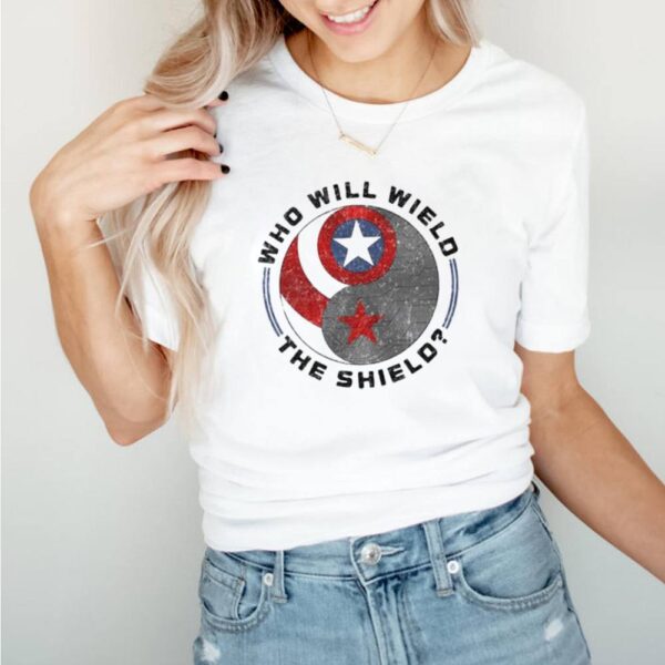 Who will wield the shield captain america logo hoodie, sweater, longsleeve, shirt v-neck, t-shirt 5
