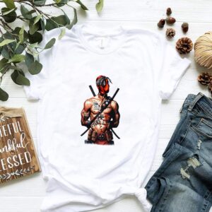 2PAC Tupac Shakur Deadpool shirt