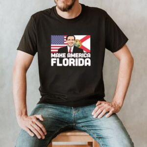 American Flag Ron Desantis Make America Florida 2021 t Shirt 2