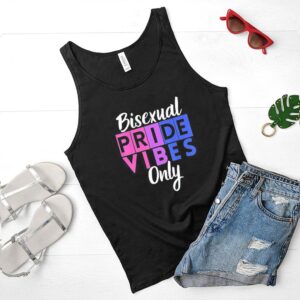 Bisexual Pride Vibes Only LGBTQIA Shirt 3