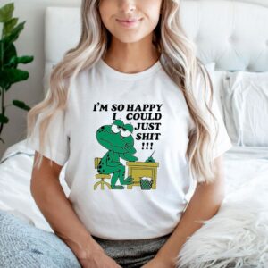 Frog I’m so happy I could just shit shirt