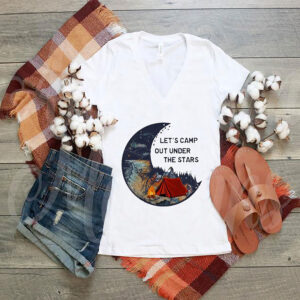 Lets camp out under the stars camping moon hoodie, sweater, longsleeve, shirt v-neck, t-shirt