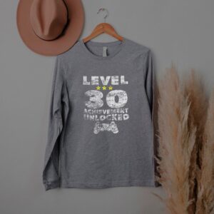 Level achievement unlocked hoodie, sweater, longsleeve, shirt v-neck, t-shirt 3