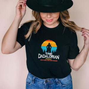 Noun the dadalorian like a dad just way cooler father’s day vintage shirt