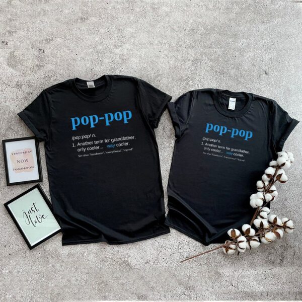 Pop Pop Gifts Grandpa Fathers Day T Shirt Pop Pop Tee