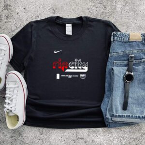 Portland Trail Blazers Nike 2021 NBA Playoffs rip city shirt