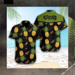 Aerosmith Pineapple Hawaiian Shirt