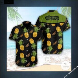 Aerosmith Pineapple Hawaiian Shirt