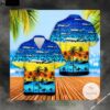 Allegiant Air Airbus A319-111 Hawaiian Shirt, Beach Shorts